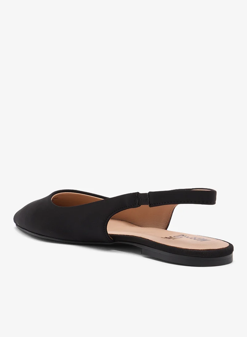 Love Moschino  Rubber Logo Ballerinas for Women | Best Price UAE